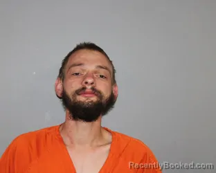 Mugshot of Levi Christopher Barton booked in Tuscarawas County, Ohio on August 30, 2026