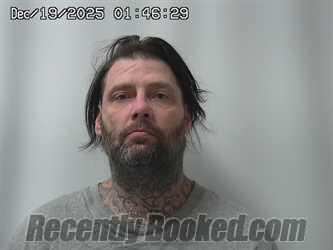 Booking photo from Union County, Ohio