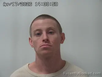 Mugshot of DUSTIN BLEVINS booked in Union County, Ohio on April 17, 2026