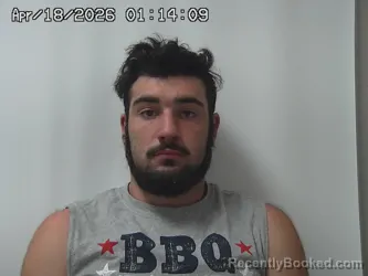 Mugshot of TYLER CATTERSON booked in Union County, Ohio on April 18, 2026