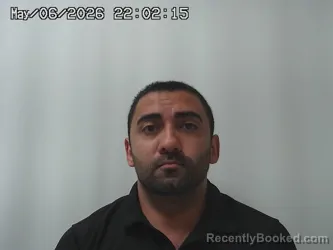 Mugshot of ALI MIRSHAHI booked in Union County, Ohio on May 6, 2026