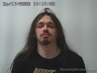 Mugshot of DILLON SARRAZINE booked in Union County, Ohio on May 17, 2026