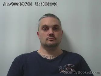 Mugshot of DEREK LORE booked in Union County, Ohio on June 8, 2026