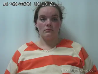 Mugshot of SHANIA JACKSON booked in Union County, Ohio on July 9, 2026