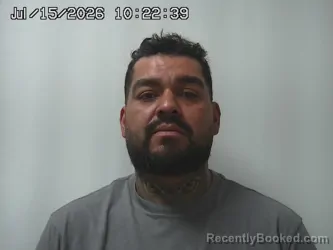 Mugshot of JORGE EMBRIZ booked in Union County, Ohio on July 15, 2026