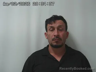 Mugshot of LEONARDO LARIOS booked in Union County, Ohio on August 2, 2026