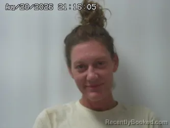 Mugshot of Cassie Sloan booked in Union County, Ohio on August 20, 2026