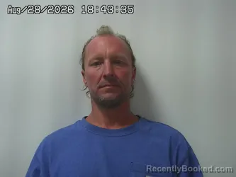 Mugshot of Tony Crabtree booked in Union County, Ohio on August 28, 2026