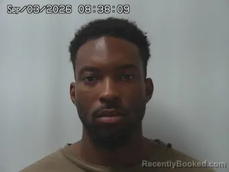 Mugshot of Terrance Downing booked in Union County, Ohio on September 3, 2026