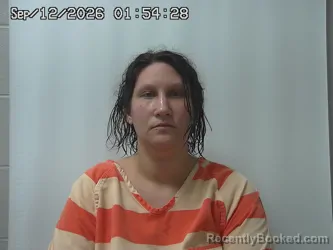 Mugshot of Victoria Burns booked in Union County, Ohio on September 12, 2026