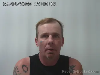 Mugshot of Douglas Adams booked in Union County, Ohio on October 1, 2026