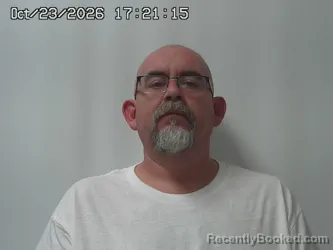 Mugshot of Brian Russell booked in Union County, Ohio on October 23, 2026