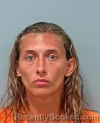 Mugshot of Kaitlyn Christina Rayfield booked in Warren County, Ohio on August 12, 2026