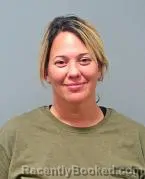 Mugshot of Brittney Nicole Petitjean booked in Warren County, Ohio on October 14, 2026