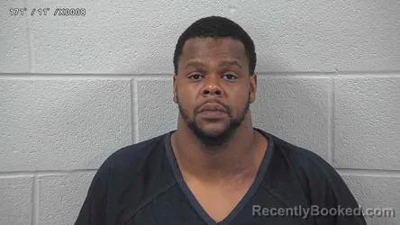 Mugshot of Shaquille Owens booked in Wayne County, Ohio on September 9, 2026