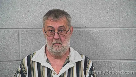 Mugshot of RONALD WHITE booked in Wayne County, Ohio on July 1, 2026