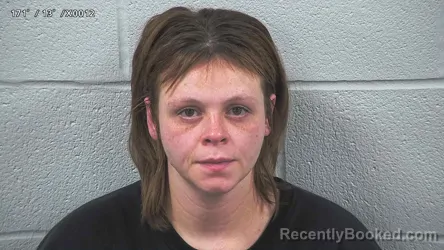 Mugshot of HANNAH AIKEN booked in Wayne County, Ohio on July 31, 2026