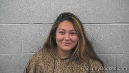 Mugshot of MADELINE ESPINOZA booked in Wayne County, Ohio on August 3, 2026
