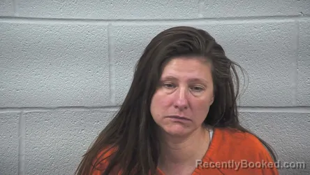 Mugshot of Brandy Stover booked in Wayne County, Ohio on August 31, 2026