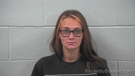 Mugshot of Samantha Everhart booked in Wayne County, Ohio on October 5, 2026