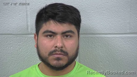 Mugshot of ELMER MARROQUIN booked in Wayne County, Ohio on June 19, 2026