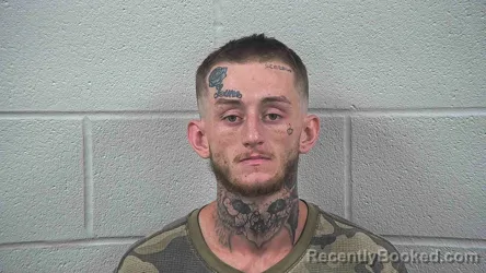 Mugshot of NOAH RILEY booked in Wayne County, Ohio on July 4, 2026