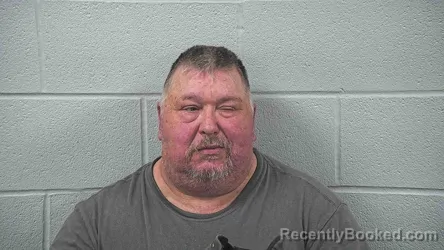 Mugshot of James Herchek booked in Wayne County, Ohio on August 15, 2026