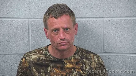 Mugshot of Brandon Thompson booked in Wayne County, Ohio on October 23, 2026