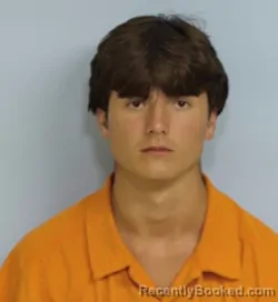 Mugshot of AIDAN JACK BAKER booked in Walton County, Florida on March 11, 2026