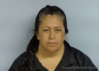 Mugshot of Guillermina Montero Benitez booked in Walton County, Florida on August 22, 2026