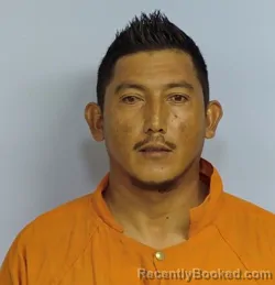 Mugshot of Miguel Angel Barbosa booked in Walton County, Florida on September 27, 2026