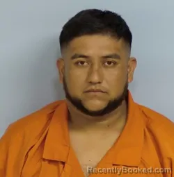 Mugshot of OSMAR JAIRZINHO CHAQUECO CONTRERAS booked in Walton County, Florida on July 3, 2026