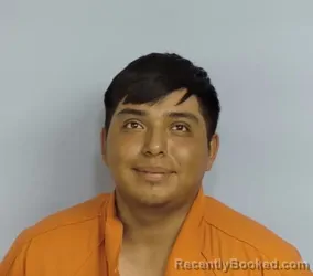 Mugshot of Luis David Cumplido Martinez booked in Walton County, Florida on July 11, 2026