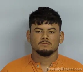 Mugshot of Genaro Ruiz Sarabia booked in Walton County, Florida on August 11, 2026