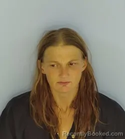 Mugshot of Amity Marie Thompson booked in Walton County, Florida on August 17, 2026