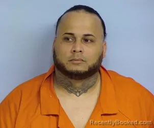 Mugshot of Emmanuel Carradero Torres booked in Walton County, Florida on August 22, 2026