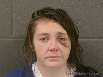 Mugshot of Alexandria Nicole Strong booked in Wood County, Ohio on August 21, 2026