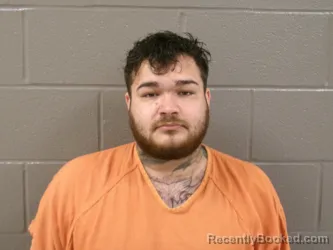 Mugshot of BRANDON EDWIN DAVIS booked in Wood County, Ohio on July 7, 2026