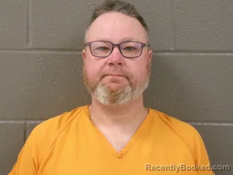 Mugshot of Daniel Mark Fry booked in Wood County, Ohio on October 6, 2026