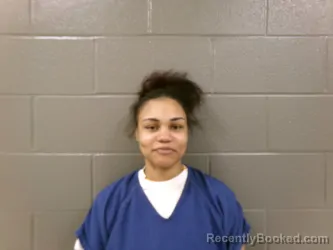 Mugshot of ERIKA RENE THOMAS booked in Wood County, Ohio on March 22, 2026