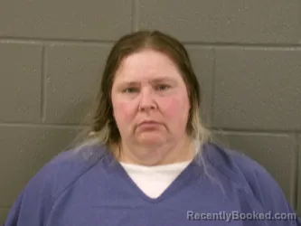 Mugshot of Janie Marie Jennings booked in Wood County, Ohio on September 26, 2026