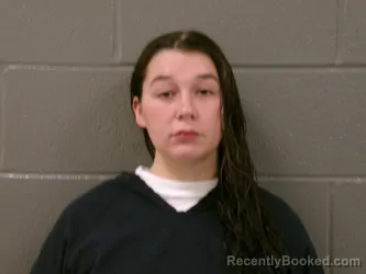 Mugshot of Jenna Nicole Peace booked in Wood County, Ohio on August 25, 2026