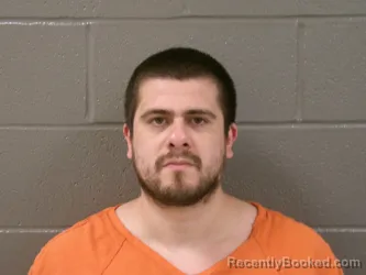 Mugshot of JUSTIN LIONEL STOVER booked in Wood County, Ohio on July 8, 2026