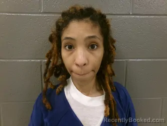 Mugshot of KIASIA NISHAE` BELL booked in Wood County, Ohio on May 14, 2026