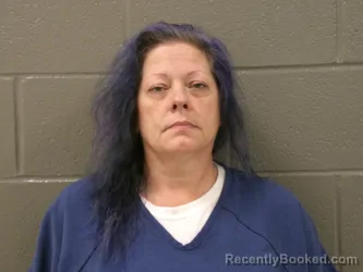 Mugshot of LORI A RECKER booked in Wood County, Ohio on June 13, 2026