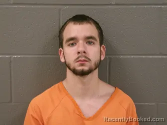 Mugshot of Landon Connor Spivey booked in Wood County, Ohio on August 31, 2026