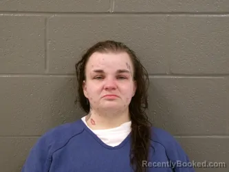 Mugshot of MYSTIQUE NICOLE ENGLE booked in Wood County, Ohio on March 24, 2026