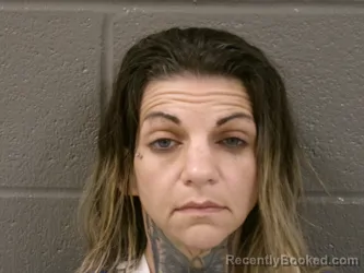 Mugshot of Megan Rene Locke booked in Wood County, Ohio on September 10, 2026