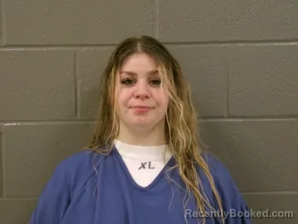 Mugshot of Mackenzie Marie Rife booked in Wood County, Ohio on August 23, 2026