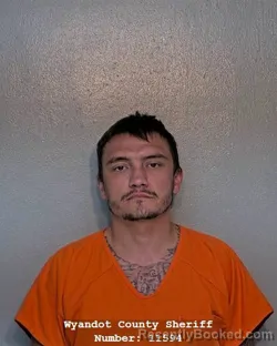 Mugshot of DANIEL WAYNE JONES booked in Wyandot County, Ohio on March 22, 2026